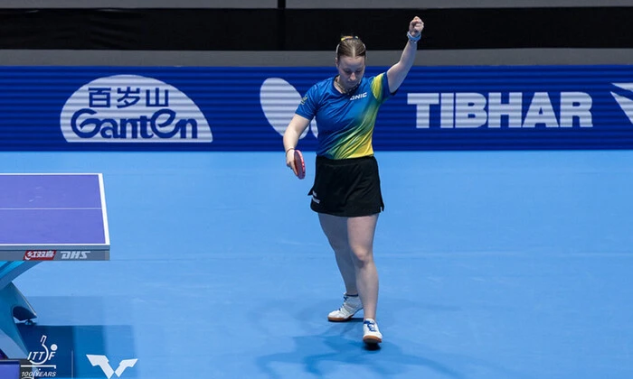 Україна вийшла до чвертьфіналу чемпіонату світу з настільного тенісу