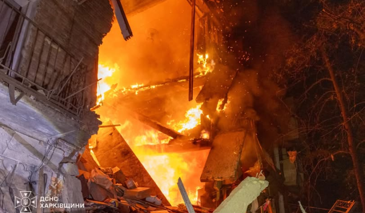 Russian missiles hit residential areas of Kharkiv