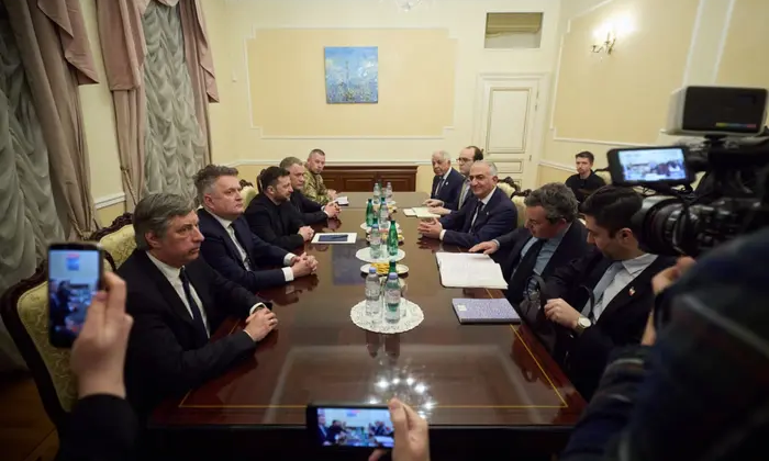 Zelensky met with Iran's Crown Prince