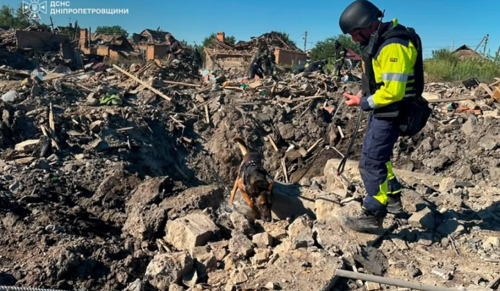Наслідки нічного удару в Україні