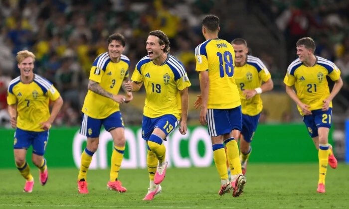 Збірна Швеції розгромила Туніс 5:1