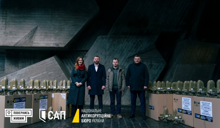 Дрони-перехоплювачі передані НАБУ та САП