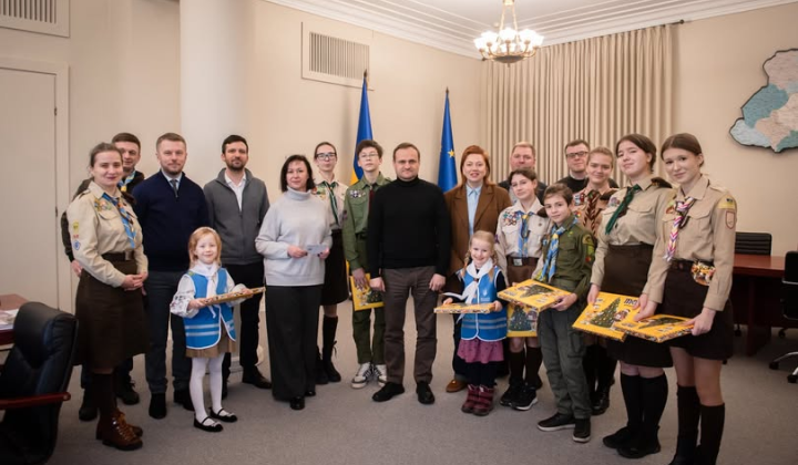 The Bethlehem Flame of Peace Candle in Ukraine