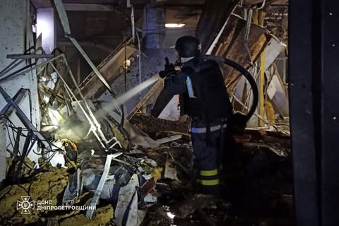 Наслідки обстрілів у Дніпропетровській області