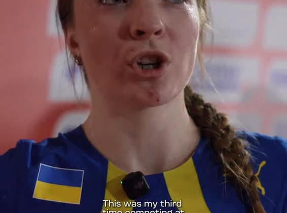 Українські легкоатлетки U20 на фініші