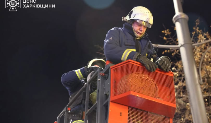 Ліквідація пожежі Харків