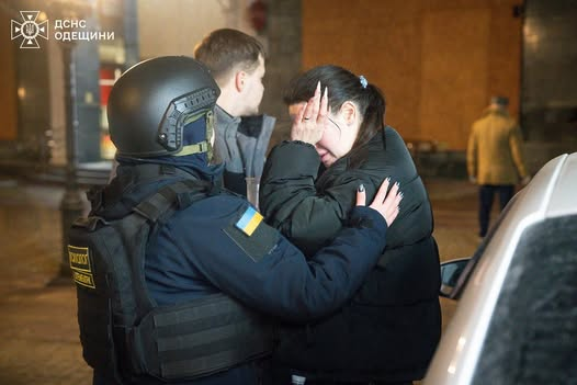 Атака на Одесу, руйнування будинку