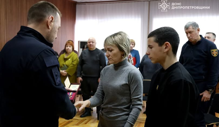 Posthumous award for rescuer