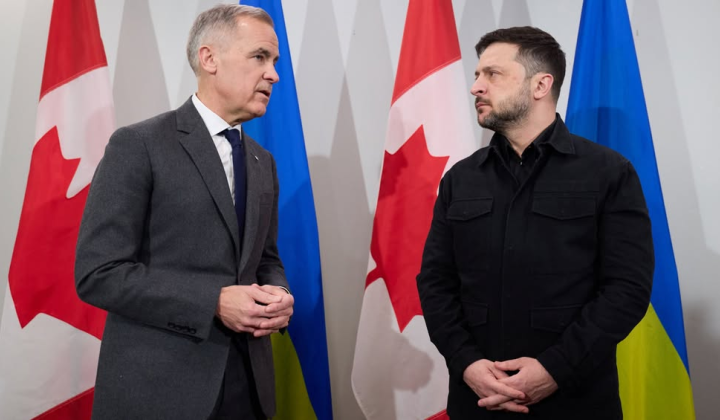Зеленский и Карни в Канаде
