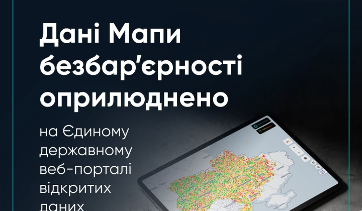 Barrier-Free Map of Ukraine