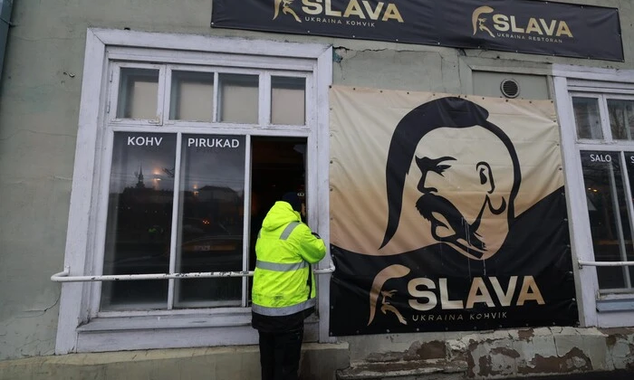 Згоріли будівля ресторану в Естонії