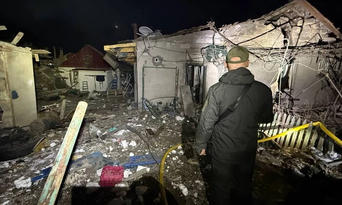 Зруйновані будинки в Одесі після атаки ворога БпЛА