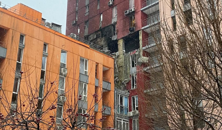 Russian Attack: Missiles and Drones