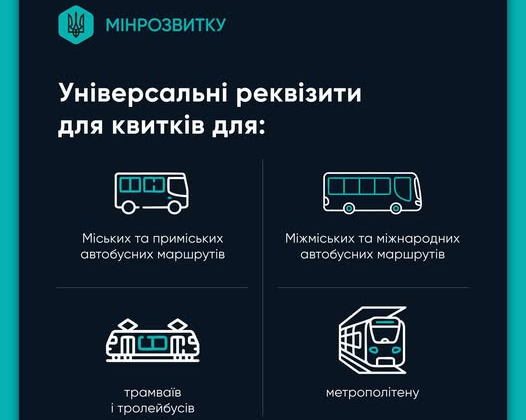 Единый билет для транспорта Украины