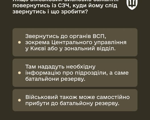 Возвращение на службу после побега