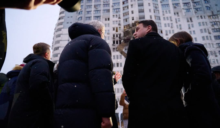 Міністр Чехії в Києві під час обстрілу