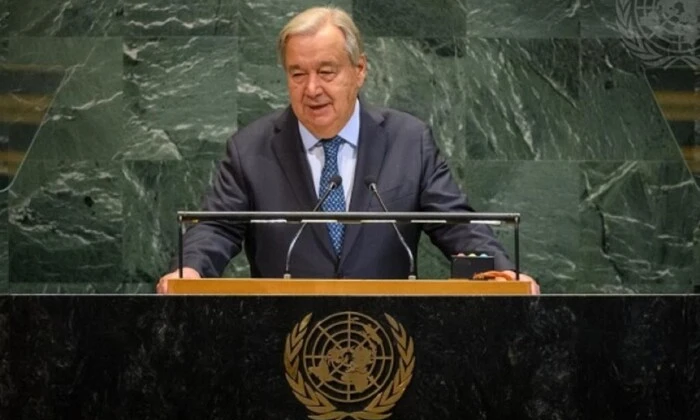 Guterres warns of global catastrophe in the Middle East conflict