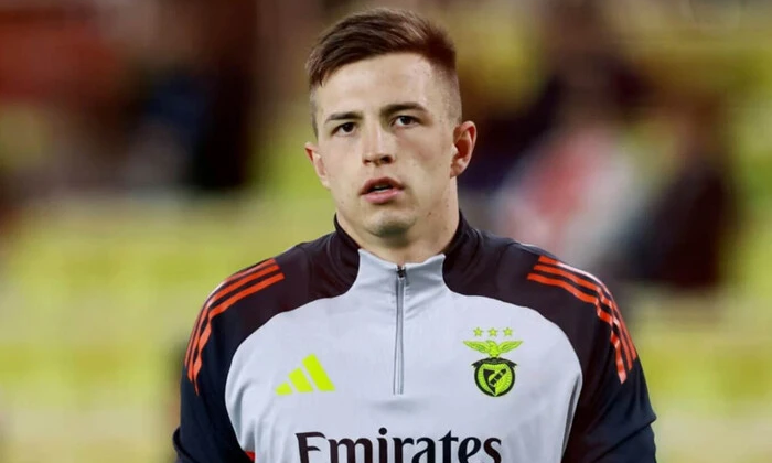 Футболісти команди «Бенфіка» з Трубіним в ЛЧ