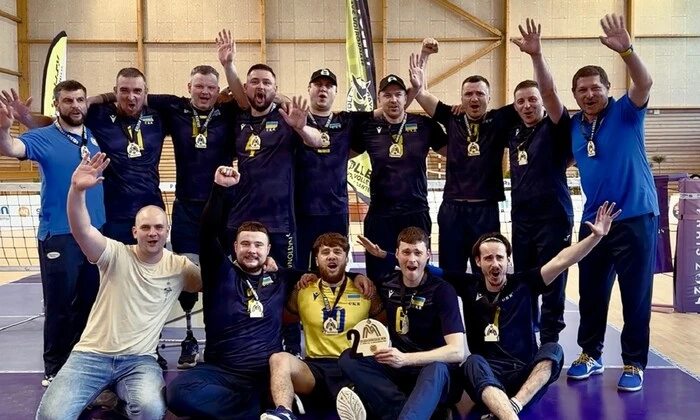 Збірна України з волейболу сидячи - срібло Золотої Євроліги