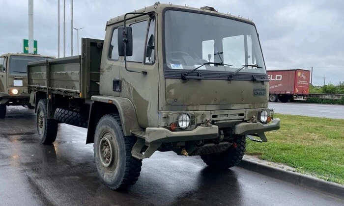 Випавший вантажівки на Львівщині під час мобілізації