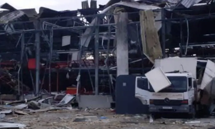 Термінал 'Нова пошта' знищений у Слов'янську