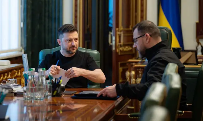 Зеленський обговорює прикордонну службу