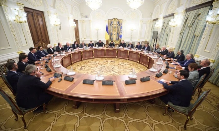 Зеленский на встрече с Европарламентом