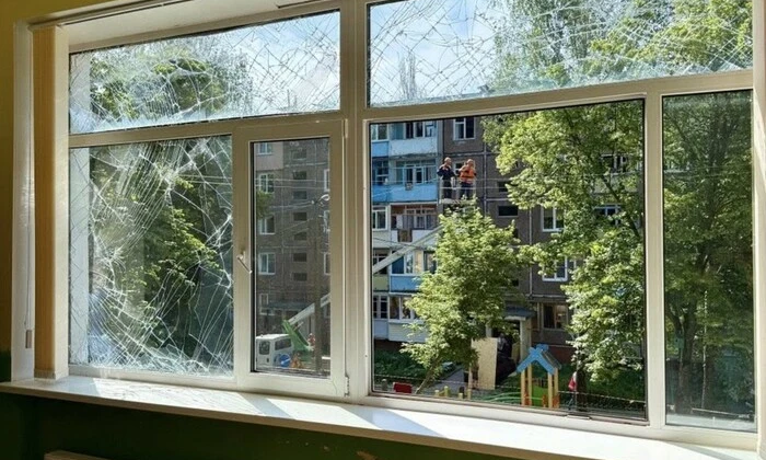 Фото поврежденных учебных заведений в Чернигове