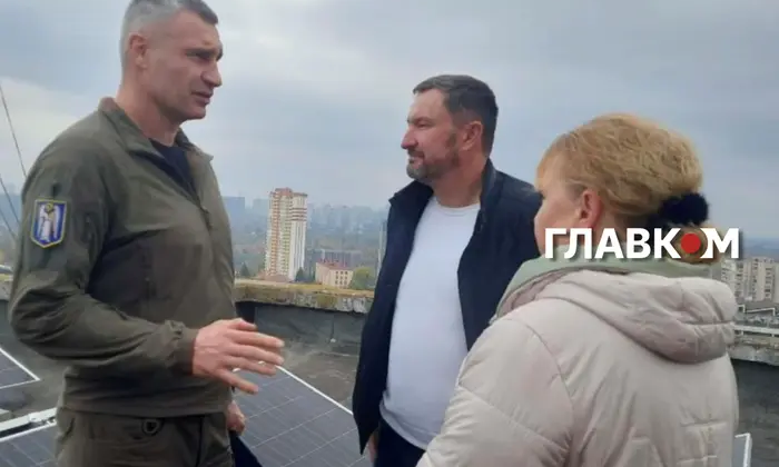 Solar station and modernized elevators