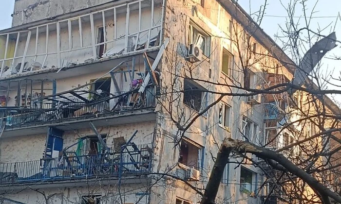 Альтернативне фото: реакція Зеленського на атаку балістикою в Добропіллі