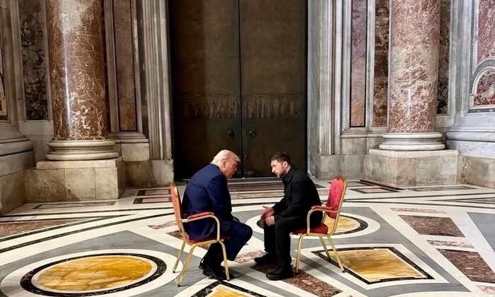 Зустріч Зеленського з Трампом у Ватикані