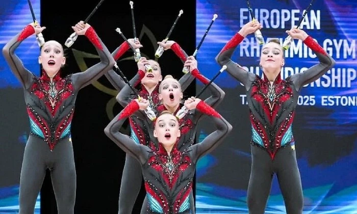 Україна золото Європи художня гімнастика