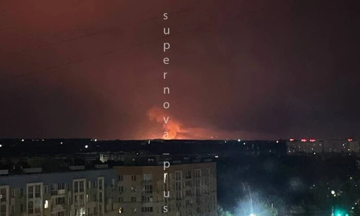 Пожар на НПЗ в Нижегородской области