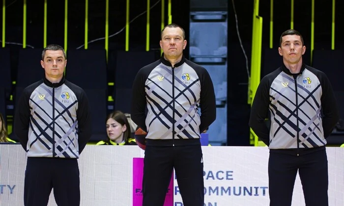 Українські арбітри на матчах Європейського чемпіонату з баскетболу