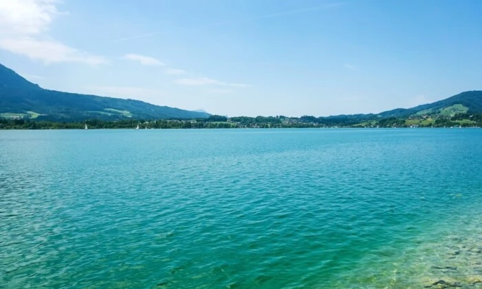 Озеро та АЕС в Польщі