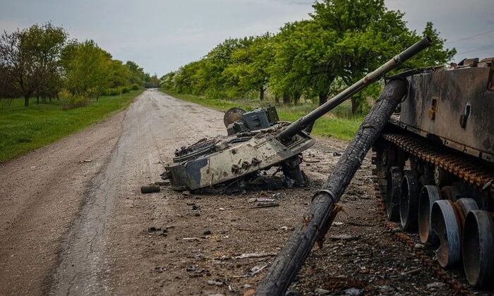 Фото схід українського стандартного армійського танку