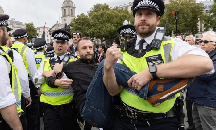Поліція арештувала учасників протесту в Лондоні