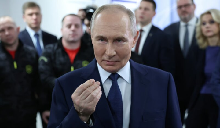 Graph of Russia's GDP decline