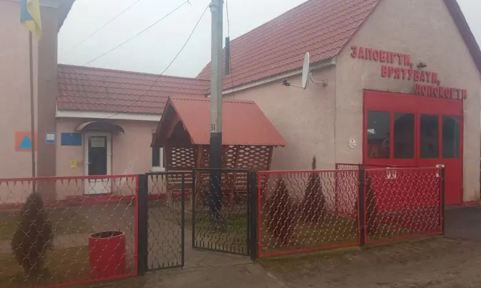 Пожарный пост рядом с границей с Беларусью