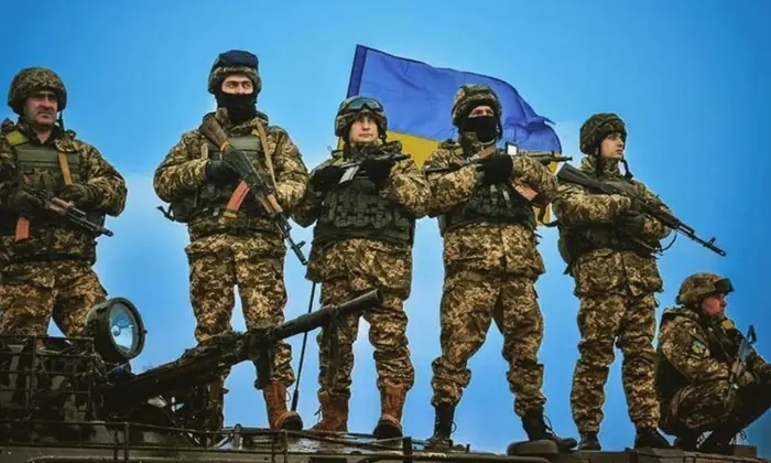 Украинские солдаты в окружении на Курщине