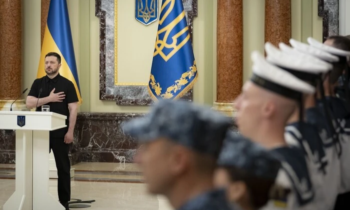 Зеленський вручив нагороди військовим Військово-Морських сил