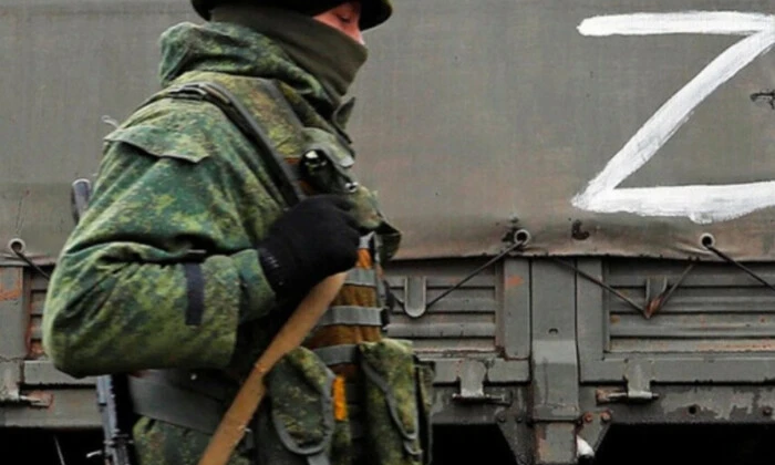 Russian troops in the Novopavlovsk direction
