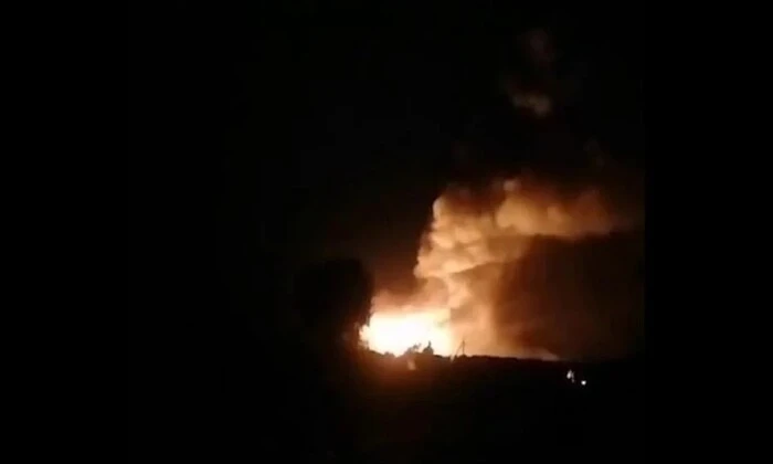 Дрон СБУ над заводом вибухівок