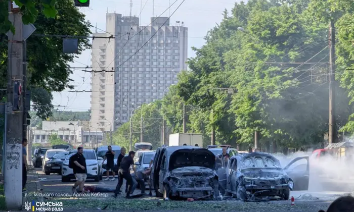 Экс-мэр Сум рассказал о ракетном ударе