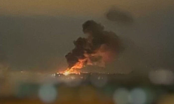 Взрывы в Белгороде ночью