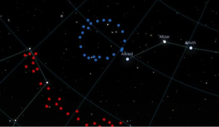 Large ring of galaxies breaks the laws of cosmology