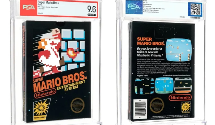 Запечатанная копия Super Mario Bros