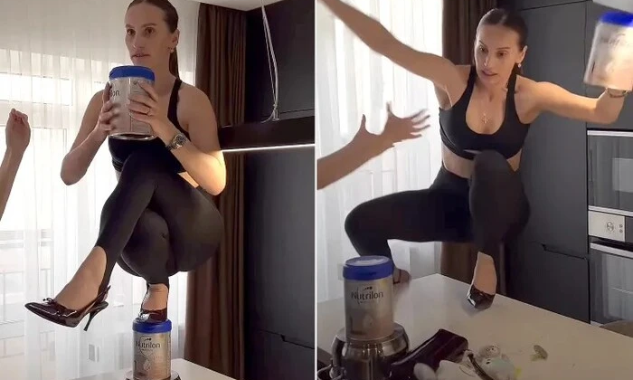 Російська блогерка зламала хребет