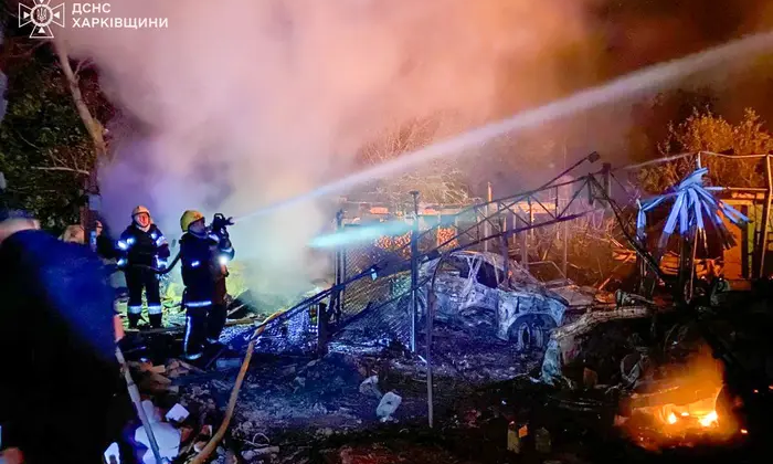 Пожежі на Харківщині: постраждалі та уламки