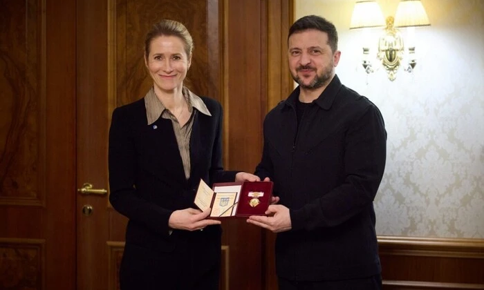 Підпись до зображення новини про домовленість Зеленського та Каллас щодо 90 млрд євро від Євросоюзу